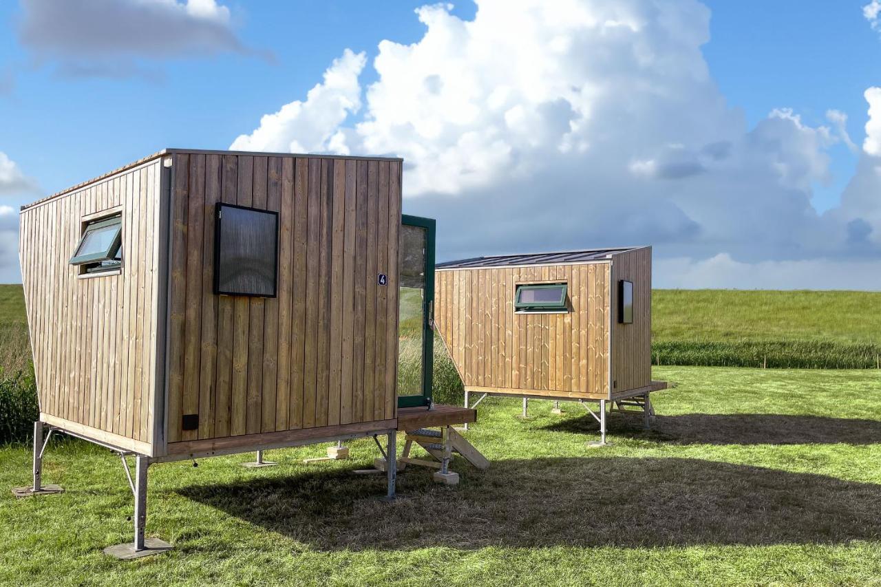 Sleep Space 4 - Green Tiny Spot Cuxhaven Altenbruch Eksteriør billede